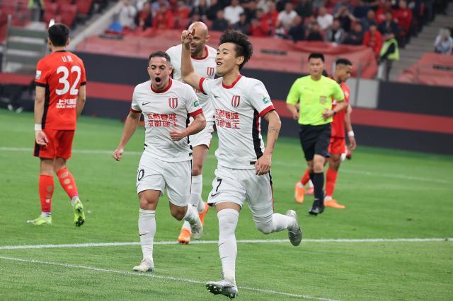 yl23455永利官网-【中超】韦世豪头球武磊复出难救主 海港1比3蓉城